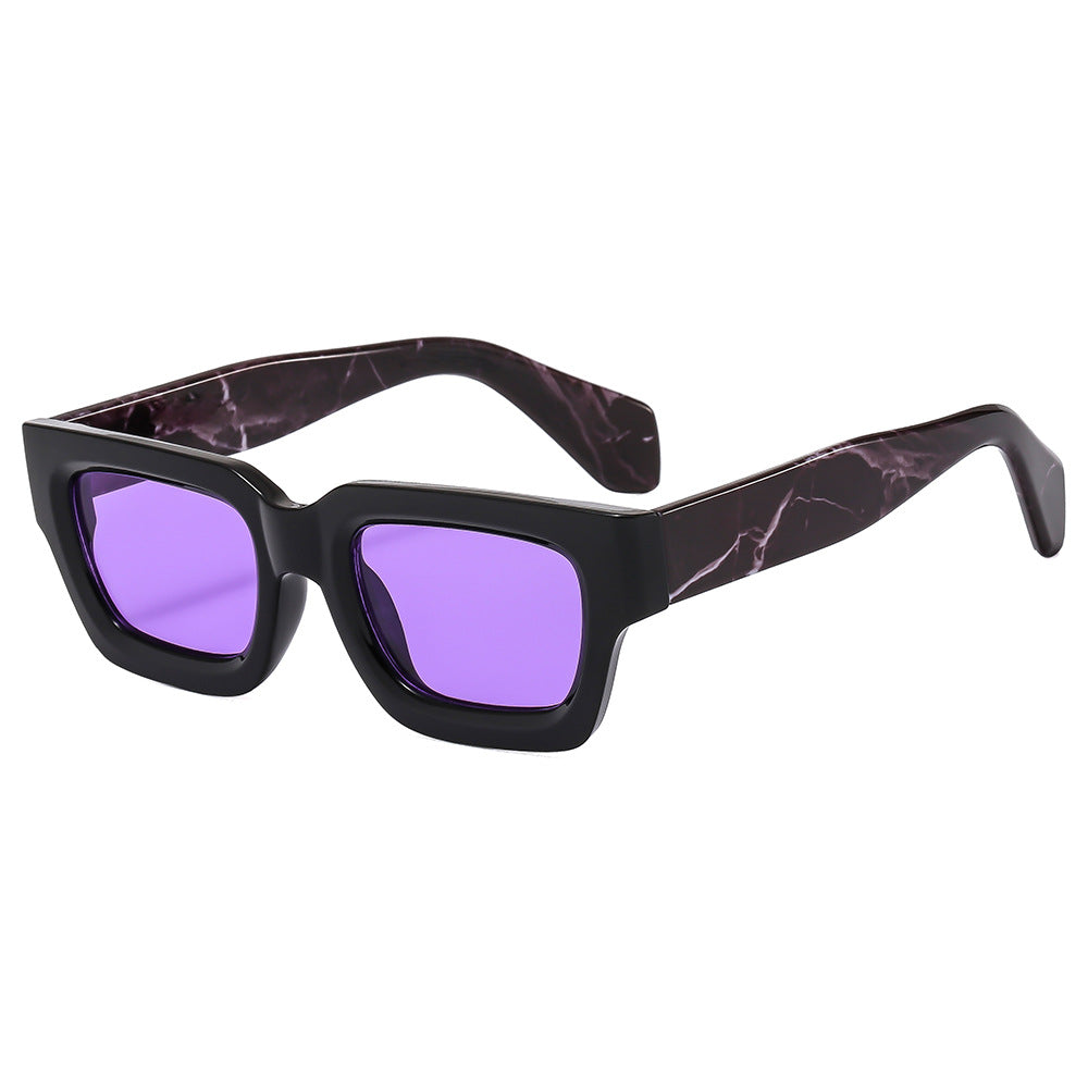 Gafas de sol de PC cuadrado de marco pequeño al por mayor